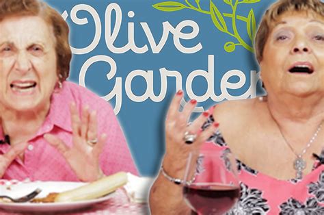 italian grandmas try olive garden for the first time
