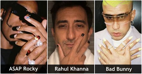 Male Celebrities Who Painted Their Nails