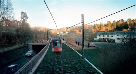 mott macdonald  design norwegian light rail