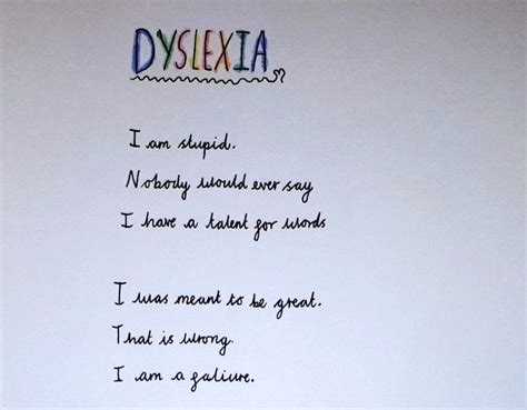 dyslexic schoolgirl s beautiful and powerful poem goes