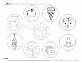 Cube Worksheets Shapes 3d Children Activity Activities Cleverlearner Depending Involve Supervision Bit Child Age These May sketch template