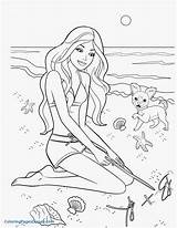Barbie Coloring Friends Pages Getcolorings Printable sketch template