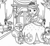 Sofia Coloring First Pages Princess Kids Printable Colorir Para Princesa Desenhos Da Drawing Clipart Desenho Princesas Imprimir Pintar Disney Colour sketch template