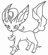 Leafeon Draw Pokemon Coloring Pages Step Drawing Color Eevee Characters Printable Getcolorings Colouring Hellokids Getdrawings Choose Board sketch template