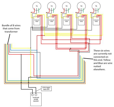 wiring diagram  zone valves  boiler diy imagination