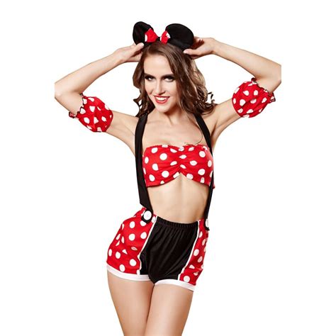 Sexy Costume Women Cosplay Free Shipping Yy910 Miss Minnie