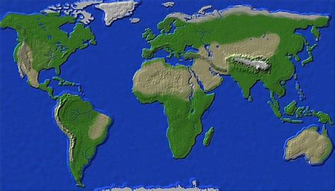 mini earth  minecraft map