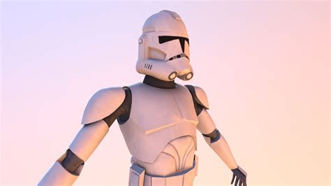 episode iii phase  clone trooper cgi  model  helios
