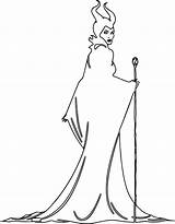 Maleficent Pages Coloring Disney Wecoloringpage Color Print sketch template