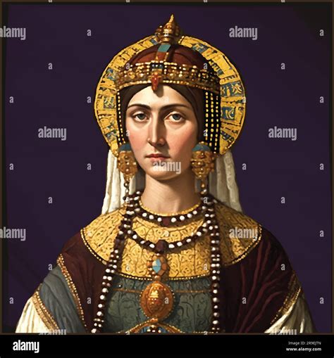 Theodora Byzantine Banque Dimages Vectorielles Alamy