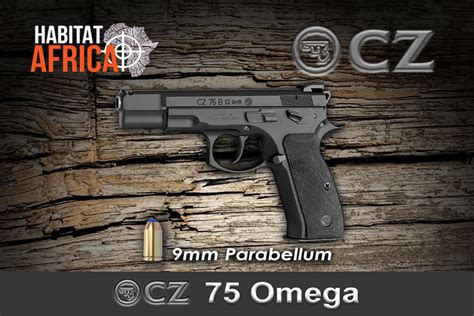 cz   omega mm pistol habitat africa handguns pistols