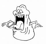 Ghostbusters Slimer Busters Getdrawings Malvorlagen Dmitry Kagat Puft Stay sketch template