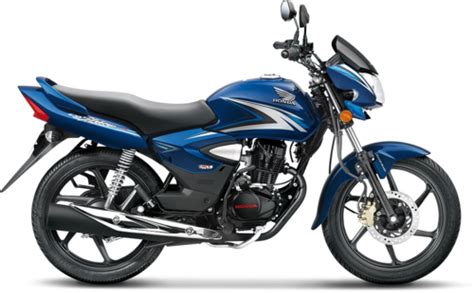 blue honda shine cc bike motorcycles india unit