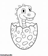 Dinosaurs Dino Colouring Coloringpages sketch template