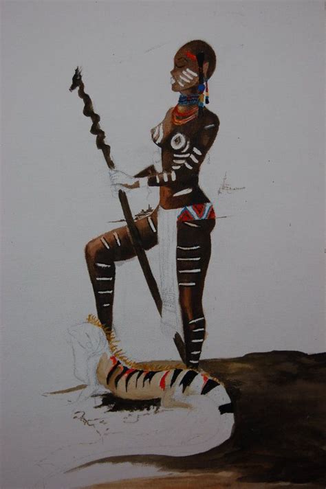 female african warrior by lenwalt on deviantart black love art