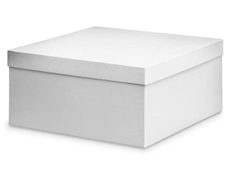 deluxe gift boxes      white   uline