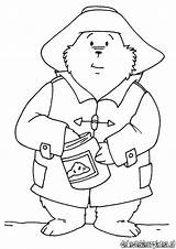 Paddington Bear Coloring Getcolorings Pages sketch template