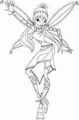 Winx Coloring Musa Pages Colouring Print Color Character Kids Deviantart sketch template