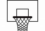 Basketball Hoop Backboard Goal Clipart Svg Silhouette Drawing Rim Basket Vector Clip Ball Sports Draw Icon Logo Cut Cricut Digital sketch template