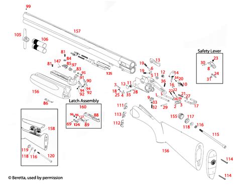 beretta  sporting schematics gun parts home brownells australia