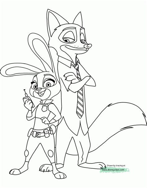 disney zootopia coloring pages disney zootopia coloring pages
