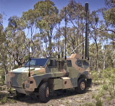 pacific defense  provide ew systems  australias bushmaster vehicles