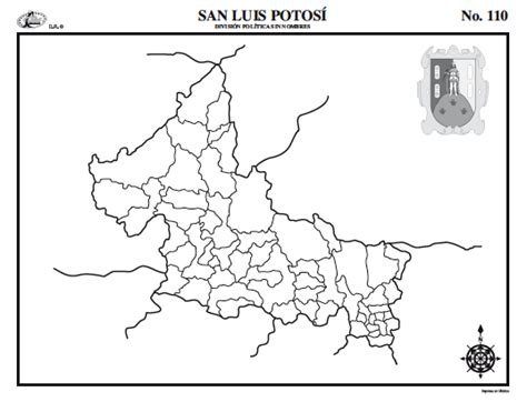 San Luis Potosi Mapa Png