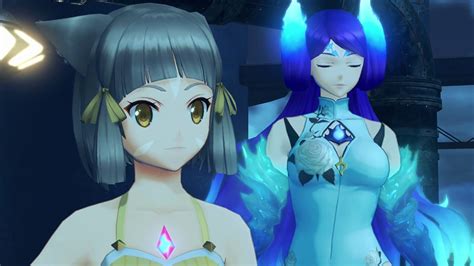 Xenoblade Chronicles 2 Swimsuit Edition Blade Quest Cutscenes Sheba
