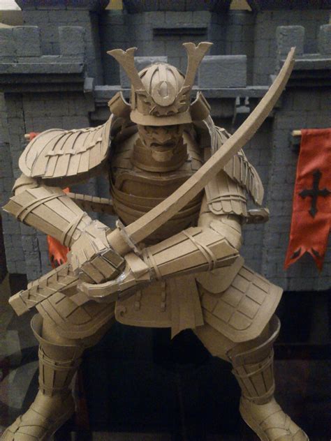 cardboard samurai armor template
