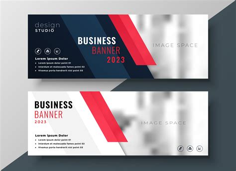 professional corporate business banner design   vector