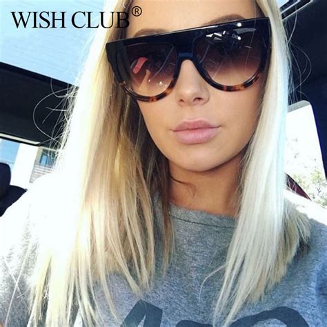 wish club fashion brand designer sunglasses women 2018 sun glasses