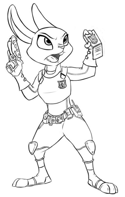 zootopia coloring pages  coloring pages  kids zootopia