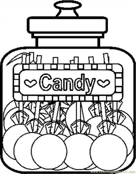 kids printable candy coloring pages xlk