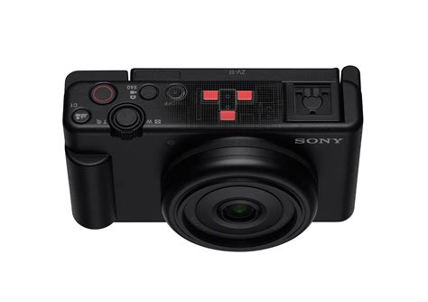 sony zv  introduced point  shoot vlogging camera  fixed lens cined