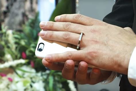 This Man Loved His Iphone So Much He Literally Married It