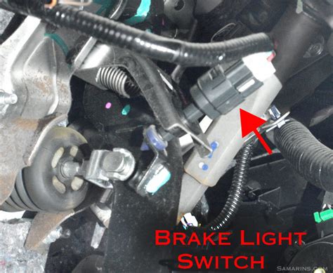 brake light switch symptoms problems testing replacement