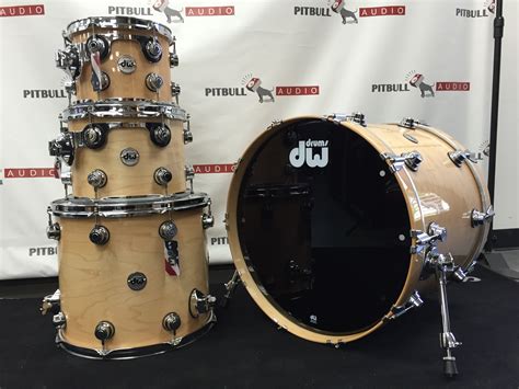 dw drum workshop collectors series lacquer custom  piece drum kit