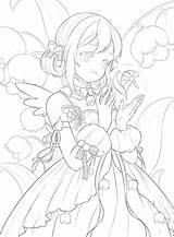 Anime Coloring Lolita Kawaii Fashion Book 女の子 Adults Pages Sweetgirls Flowers Manga ぬりえ かわいい Decompression Children Kids Girls Aliexpress 漫画 sketch template