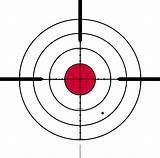 Targets Shooting Printable Clipart Clip Bullseye Designs sketch template