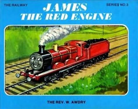 james  red engine railway book    rev  awdry