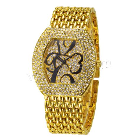 Cacaxi® Jewelry Watch Zinc Alloy With Glass Japanese Movement Plated