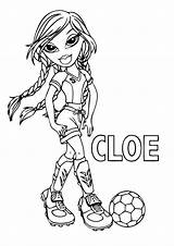 Bratz Coloring Pages Print Cloe Dolls Colouring Yasmin Printable Girls Kidz Baby Nacked Coloriage Color Sheets Getcolorings Dessin Imprimer Angel sketch template