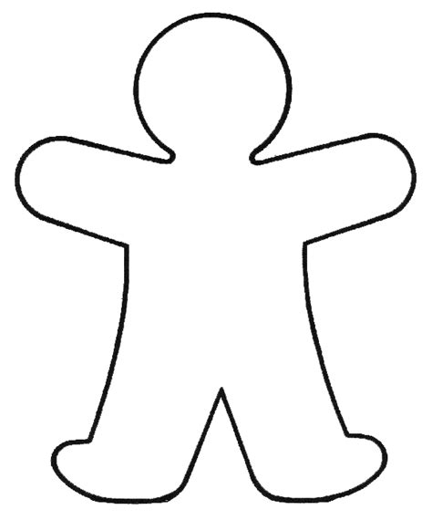outline   human body clipart panda  clipart images
