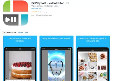 apps  similar  picplaypost  video collage apps