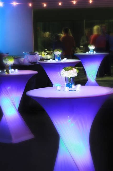 cocktail table decor event lighting event decor
