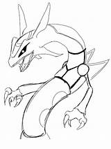 Rayquaza Coloring Pages Getdrawings Getcolorings sketch template