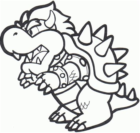 dry bowser drawing  getdrawings