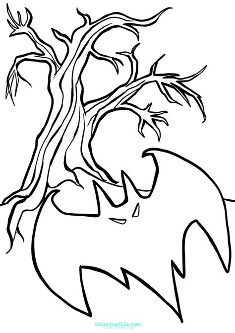 halloween bat coloring pages  print halloween coloring pages