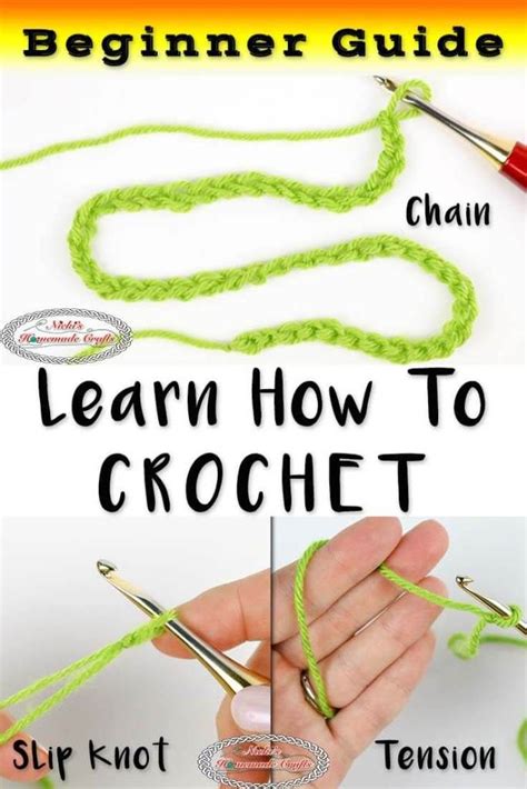 crochet  beginners guide  basic stitches