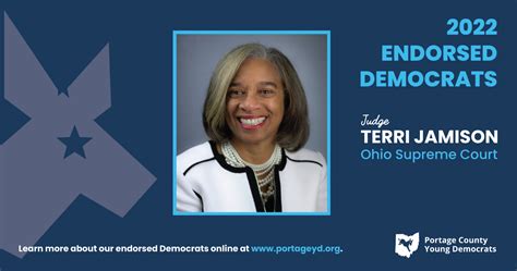 Endorsed Judge Terri Jamison For Ohio Supreme Court — Portage County